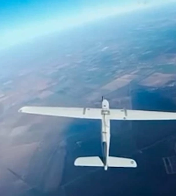 Над Херсонщиною українським дроном збили російський БпЛА. ВІДЕО