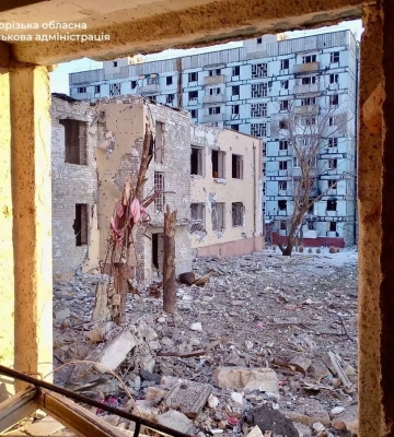 Зруйновано приміщення амбулаторії: ворог завдав удар по Запорізькій області