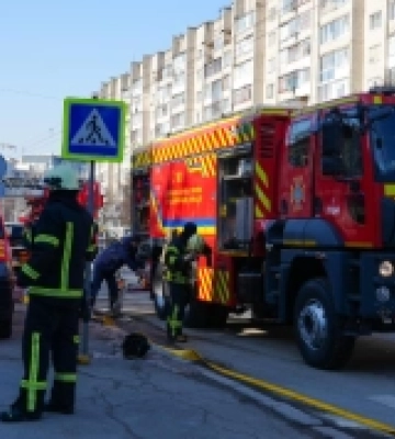 У Луцьку загорівся спорткомплекс