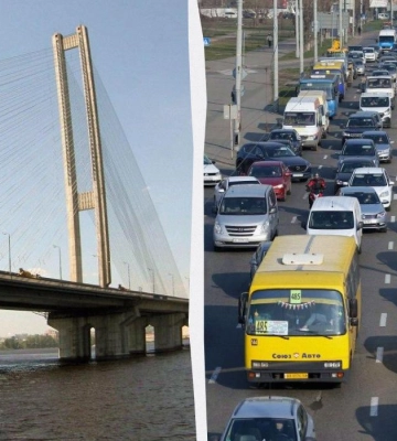 По Південному мосту Києва дозволять рухатися приватним авто: в КМДА розповіли деталі