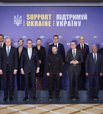 У Києві розпочався саміт за участі європейських лідерів та Володимира Зеленського, відео