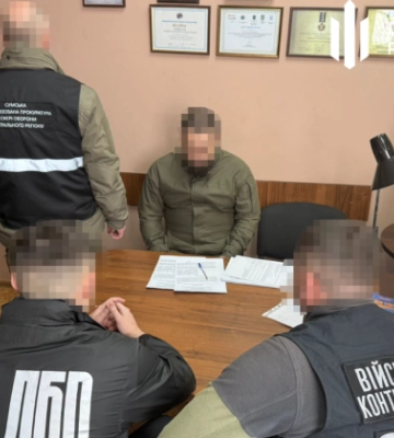 Військовослужбовець із Сум привласнив прилади нічного бачення та бінокуляри на понад 4,5 млн гривень, - ДБР. ФОТО