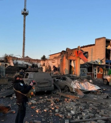 Російські війська обстріляли місто Слов&#039;янськ на Донеччині. Є жертва