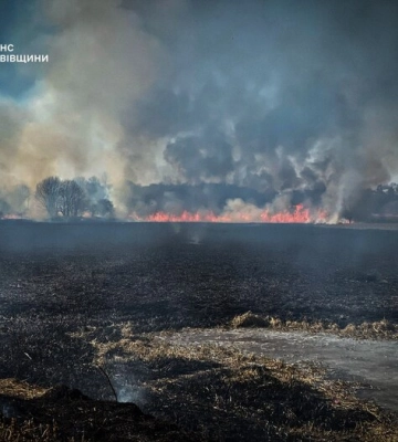 На Львівщині та Закарпатті через спалювання сухостою загинули дві людини