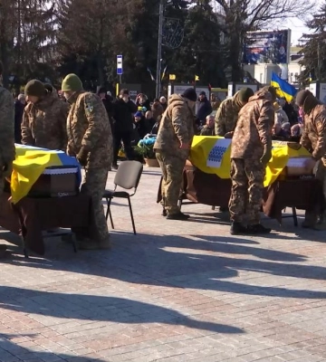 «На Щиті»: у Рівному попрощаються з Олександром Величком