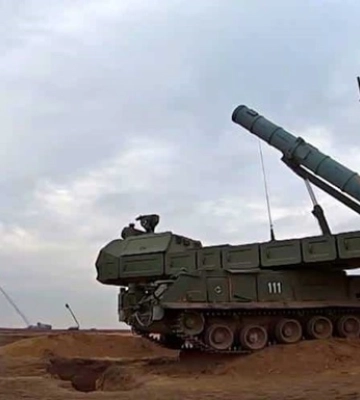 Силы обороны поразили российский ЗРК Бук-М3