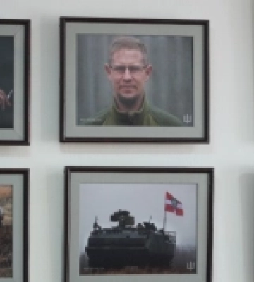 Війна в об&#039;єктиві: боєць з волинської бригади презентував фотовиставку.ФОТО