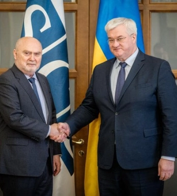 Сибіга зустрівся з генсеком ОБСЄ в Києві: обговорювали розширення співпраці