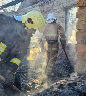 На Житомирщині у пожежі загинули четверо людей, з них двоє – діти