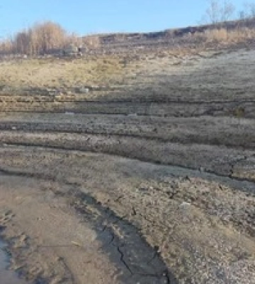 Біля Маріуполя критично обміліло Кам&#039;янське водосховище
