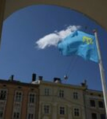День спротиву окупації Криму. У Львові кримський татарин, який захищає Україну, підніме прапор