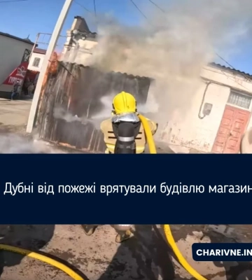 У Дубні трапилася пожежа в неексплуатуючій господарській будівлі