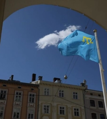 День спротиву окупації Криму. У Львові кримський татарин, який захищає Україну, підніме прапор