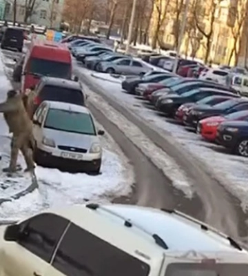 Нападение на велосипедиста в Харькове: реакция ТЦК