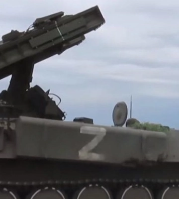 СБС поразили ЗРК "Стрела-10М4" на Луганщине