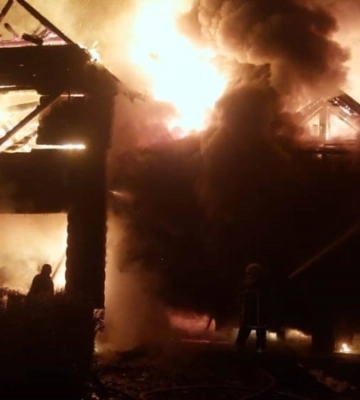 Одна людина постраждала і будинок згорів внаслідок атаки ворожого БпЛА - ОВА