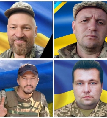 На Рівненщині віддали останню шану чотирьом захисникам