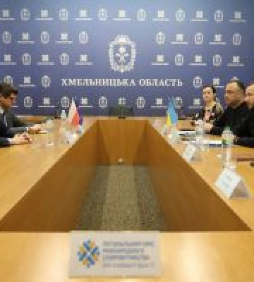 Сергій Тюрін зустрівся з Генеральним консулом Республіки Польща у Вінниці Матеушем Натковським