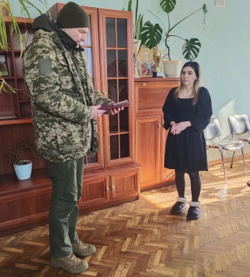 Захисника з Рівненщини нагородили орденом “Богдана Хмельницького”