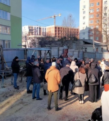 Скандальне будівництво на вулиці Зеленій у Львові