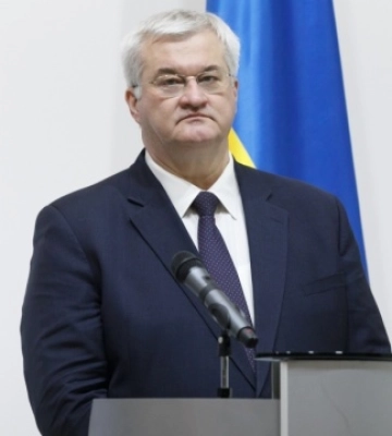 Сибіга зустрівся у Києві з експослами США Гербстом і Тейлором
