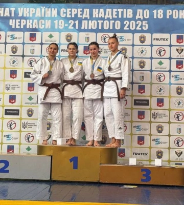 На чемпіонаті України з дзюдо черкащани здобули призові медалі