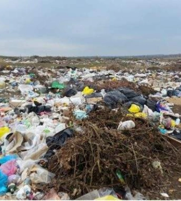 Баштанська міськрада не помічає величезне сміттєзвалище у себе під боком