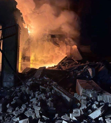 ДніпроОВА показала фото Кривого Рогу після атаки балістики 