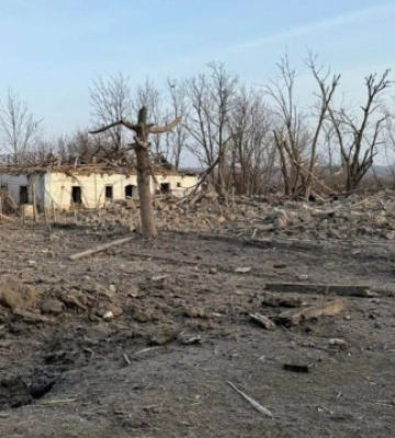 Росіяни за добу 593 рази били по Запорізькій області