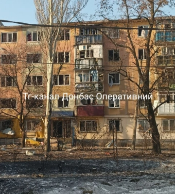 Вночі та вранці росіяни вдарили по Костянтинівці