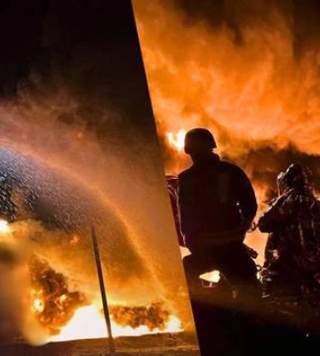 Повреждены дома, загорелся пожар: последствия атаки по Киевщине зафиксировали в трех районах
