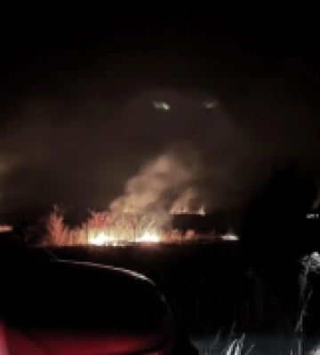 Рятувальники Волині 10 разів виїжджали на гасіння пожеж сухої трави та торфу
