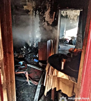 У селі на Київщині під час пожежі загинула літня людина - поліція розпочала розслідування