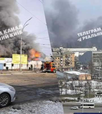 У Києві сильний дим та пожежа у Дніпровському районі: що кажуть у ДСНС