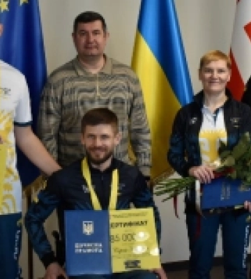 Волинські ветерани отримали нагороди та грошові сертифікати за участь у Invictus Games 2025