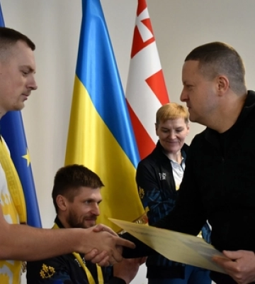 Волинські ветерани отримали нагороди та грошові сертифікати за участь у Invictus Games 2025