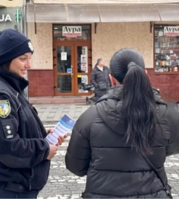 Акція "Відповідальний пішохід" в Ужгороді!