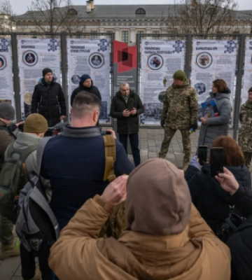 "Сила спротиву": у Києві відкрили виставку про дітей, які пережили окупацію Криму
