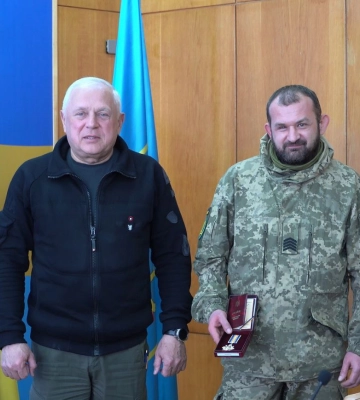 Захисники з Сумщини отримали державні нагороди
