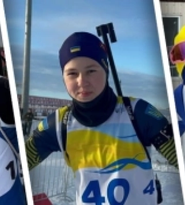 Волинські біатлоністи вибороли золото й срібло на чемпіонаті України