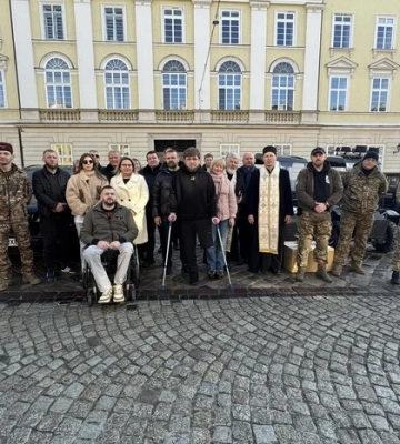БФ «Українська сила» долучився до збору ветерана Віталія Біляка на потреби Сил оборони