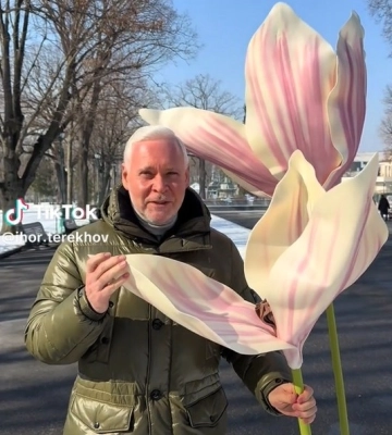 Центр Харкова прикрасили до весняних свят. Фоторепортаж