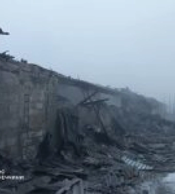 Рятувальники Донеччини приборкували пожежі після російських обстрілів