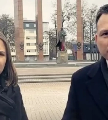 У МЗС відреагували на провокативне відео кандидата у президенти Польщі у Львові