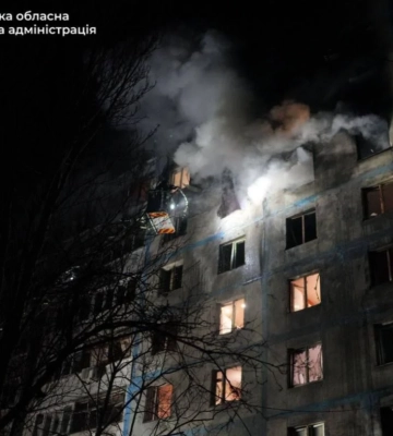 Армія рф атакувала "шахедами" Запоріжжя: є постраждала та пошкодження