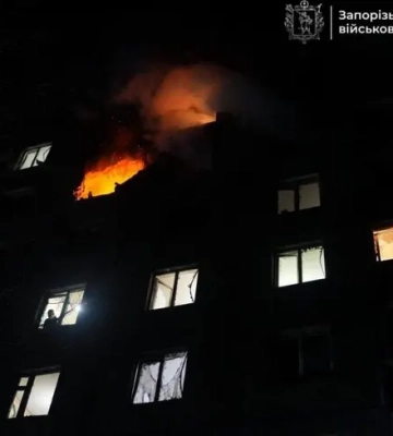 Федоров: російська армія атакувала Запоріжжя, є поранена