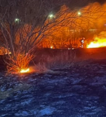 В Перемишлянах ліквідували масштабну пожежу