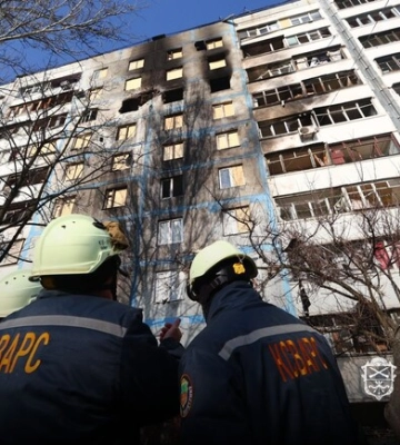 Россияне атаковали дронами Запорожье 27 февраля: какие последствия