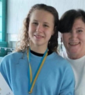 Плавчиня з Херсона виборола дві золоті нагороди на чемпіонаті Київської області