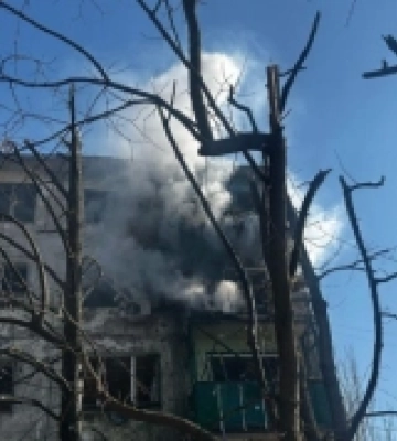 Російські обстріли спричинили чотири пожежі на Донеччині: є загиблий і поранені